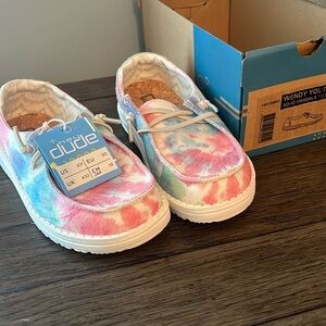 Hey dude boho mandala tie dye youth size K11